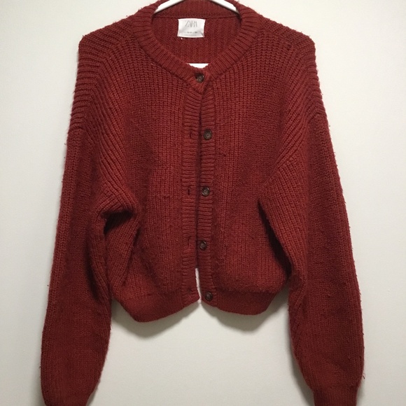 Zara Girl's Knit Cardigan - Picture 1 of 2
